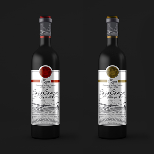 Packaging Vinos CasaCampos